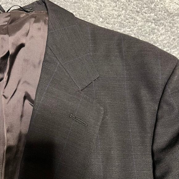 Givenchy Gentlemen Blazer Jacket Mens 40 Gray 2 Button Suit Sport Coat Suit - Picture 7 of 11